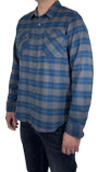 LA Police Gear Atlas Long Sleeve Flannel - Front Left