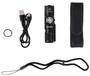 LAPG F-1 1,350 Lumen Compact EDC Flashlight with Rechargeable Battery and Magnetic Tailcap