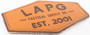 LA Police Gear Tactical Supply Leather Patch LTACSUPPATCH