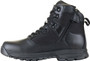 LA Police Gear Sector Black 6 Side-Zip Duty Boot D6201SZBK