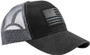 LA Police Gear TBL Subdued Leather Flag Patch Hat TBLSUBLFPH