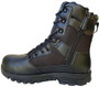 LA Police Gear Sector Black 8 Composite-Toe Boot Side-Zip Duty Boot D8201SZCTBK