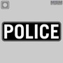 Mil-Spec Monkey Police PVC 6x2 Patch POLICE-6X2