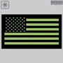 Mil-Spec Monkey US FLAG Glow - IR TOOLS Patch  00241-USFLAGGLOW 