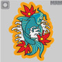 Mil-Spec Monkey Koi Tattoo 1 PVC Patch  00271-KOITATTOO 