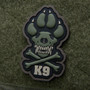 Mil-Spec Monkey K9 3in PVC Patch  00275-K93INPVC 