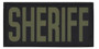 Hero's Pride Sheriff Tactical Chest and BackPatch Set  HP-116041 