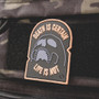 LA Police Gear Death Is Certain Glow-In-The-Dark Patch  DEATHISCERTAINPATCH 840041799477