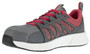 Reebok Women's Grey and Red Athletic Fusion Flexweave Work Shoe RB312  RB312 