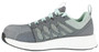 Reebok Women's Grey and Mint Green Athletic Fusion Flexweave Work Shoe RB316  RB316 