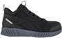 Reebok Men's Fusion Formidable Mid-Cut Black and Grey Work Shoe RB4302  RB4302 