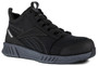 Reebok Men's Fusion Formidable Mid-Cut Black and Grey Work Shoe RB4302  RB4302 