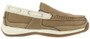 RockPort Women's Tan and Cream Slip-on Sailing Club Boat Shoe RK673  RK673 