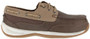 RockPort Women's Brown and Tan Three Eye Tie Sailing Club Boat Shoe RK641  RK641 