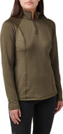 5.11 Tactical Women's Stratos 1/4 Zip Pull Over  62417 