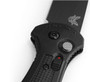 Benchmade 9070BK Black Claymore Drop-Point Push-Button Automatic Knife - 9070BK - LA Police Gear