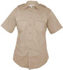 Elbeco Men's LASD Class B RipStop Tan Short Sleeve Uniform Shirt  4574RS 