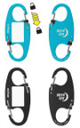 NiteIze IdentiKey SlideLock Dual Carabiner 2 Pack  IKSLA-A1-2R6 094664054110
