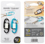 NiteIze IdentiKey SlideLock Dual Carabiner 2 Pack  IKSLA-A1-2R6 094664054110