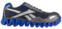 Reebok Men's Grey & Blue Zig Pulse Athletic Work Shoe RB3018  RB3018 