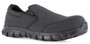 Reebok Men's Black Sublite Cushion Athletic Work Slip-On Boot RB4044  RB4044 