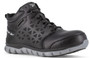 Reebok Women's Black & Grey Sublite Cushion Athletic Waterproof Mid-Cut Work Boot RB414  RB414 