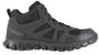 Reebok Men's Sublite Cushion Tactical Mid-Cut Black Boot  RB8405 