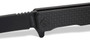 Ocaso Solstice Flipper Folding Knife With Black Straight Blade And Carbon Fiber Handle  10CFB 850042713013