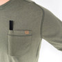 Iron & Haft Long Sleeve Pocket Work Tee  IH-LSWT 
