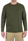 Iron & Haft Men's Pocket Long Sleeve Work T-Shirt