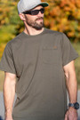 Iron & Haft Short Sleeve Pocket Work Tee  IH-SSWT 