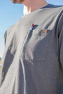 Iron & Haft Short Sleeve Pocket Work Tee  IH-SSWT 