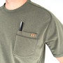 Iron & Haft Short Sleeve Pocket Work Tee  IH-SSWT 
