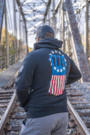 LA Police Gear 1776 Flag Hoodie  1776HOODIE 