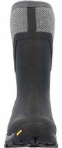 Muck Boots ASVMA101 Women's Black Arctic Ice Mid Boot + Vibram Arctic Grip A.T.  ASVMA101 