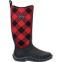 Muck Boots HAW6PLD Women's Red Black Checkers Hale Tall Boot  HAW6PLD 