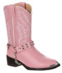 Durango Lil' Durango Big Kid Pink Rhinestone Western Boot  BT668 