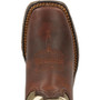 Durango Lil' Rebel Big Kid Army Western Boot  DBT0232Y 