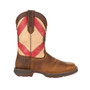 Durango Rebel Men's Saddle Brown And Florida Flag Western Boot  DDB0233 