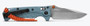 Benchmade Mini Adira Depth Blue Grivory Drop-point Folding Knife  18065 610953207977