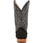 Durango Premium Exotics Men's Matte Black Pirarucu Western Boot  DDB0381 