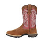 Durango Women's Brown and Red Western Boot  DRD0349 
