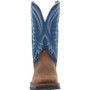 Durango Rebel Men's Saddle Brown Denim Blue Western Boot  DDB0429 
