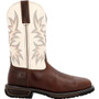 Durango WorkHorse Men's Chocolate Bone Steel Toe Western Work Boot  DDB0426 
