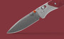 Benchmade 535-09 Ash Grey/Redstone Bugout Drop Point Folding Knife  535-09 610953212339