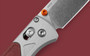 Benchmade 535-09 Ash Grey/Redstone Bugout Drop Point Folding Knife  535-09 610953212339