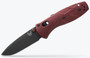 Benchmade 585BK-04 Redstone Mini Barrage Drop Point Folding Knife  585BK-04 610953213251