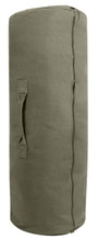 Rothco Canvas Duffle Bag with Side Zipper  ROTHCO-ZIP-DUFFLE 