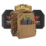 Shellback Tactical Defender 2.0 Active Shooter Kit with Level III AR1000 Plates  SBT-9040-AR1000 
