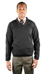 First Class Uniforms Unisex V-Neck Fleece-Lined Commando Sweater  FCU-BSW1-V 